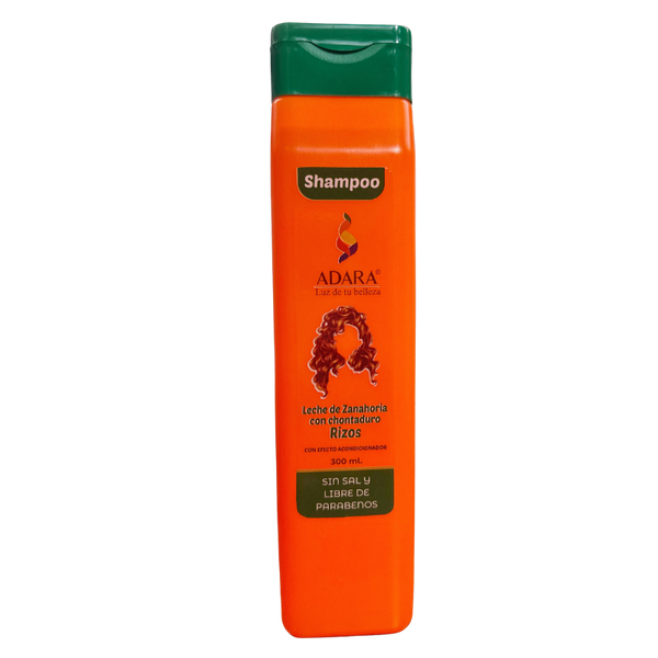 SHAMPOO LECHE DE ZANAHORIA RIZOS