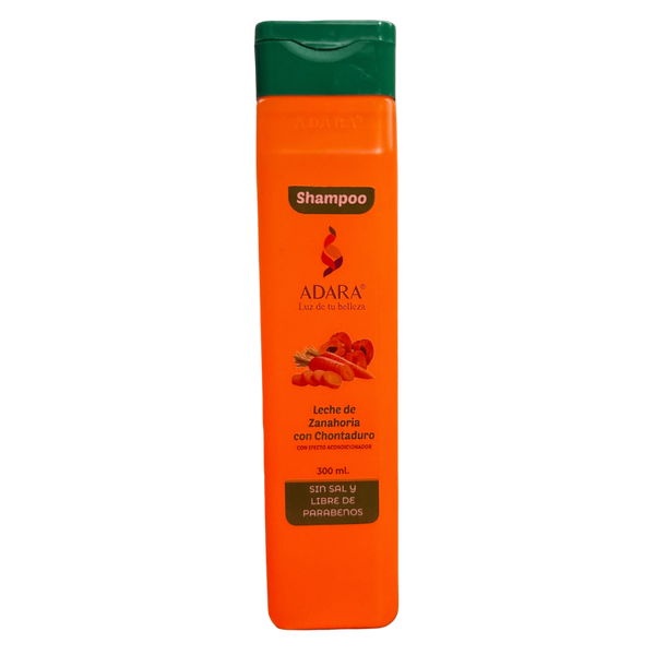 SHAMPOO LECHE DE ZANAHORIA Y CHONTADURO